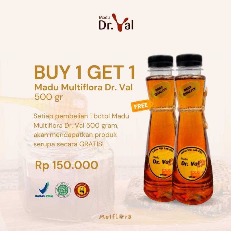 

Madu Murni Alami Madu Multiflora Promo Buy 1 Get 1
