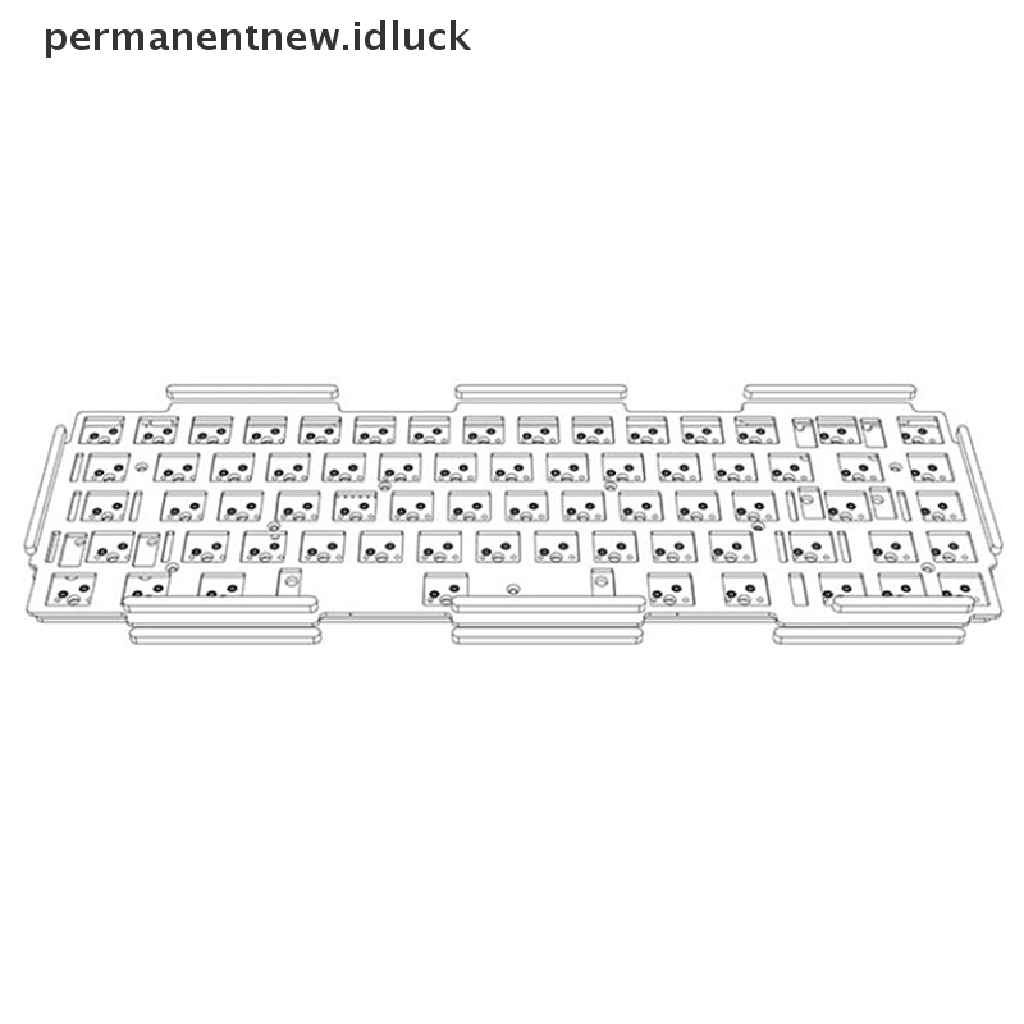 [luckypermanentnew] D65 keyboard Mekanik Penyerap Goncangan Kapas sliver Paking Busa D65 Paking [ID]