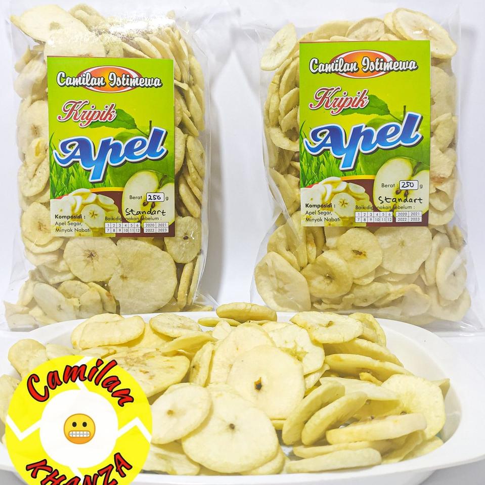 

VIRAL G915 Kripik Apel 250 Gr STANDARD TRANSPARAN Khas Kota Wisata Batu を