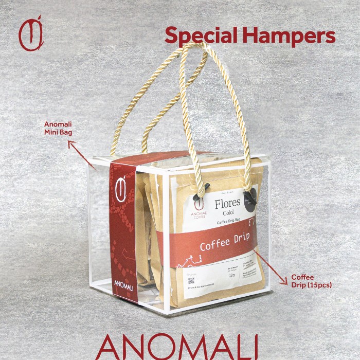 

Anomali Coffee Hampers - The Coffee Drip Package 15Pcs