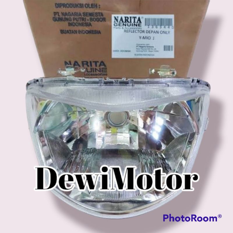 Reflektor lampu depan mio j / lampu depan mio j