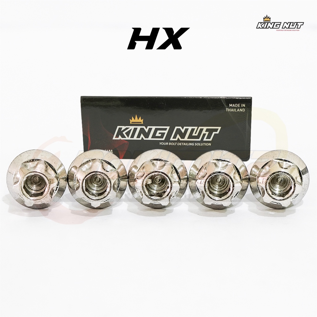 Set Baut L Probolt King Nut Thailand Breket Kaliper Cakram Belakang Model HX Premium Nmax Aerox Lexi XMAX