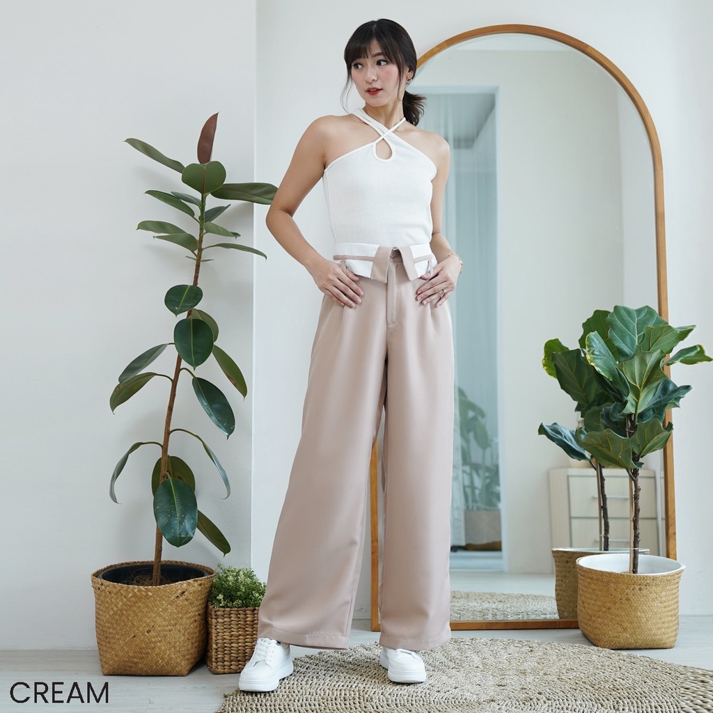 Long Pants Elisa Celana Panjang Bawahan Wanita