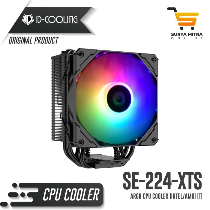 CPU Cooler ID-COOLING SE-224-XTS ARGB (Intel/AMD)