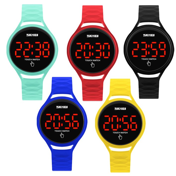 Jam Tangan Wanita Pria &amp; Anak / SKMEI 1230 / Jam Tangan LED Touch Screen / SKMEI