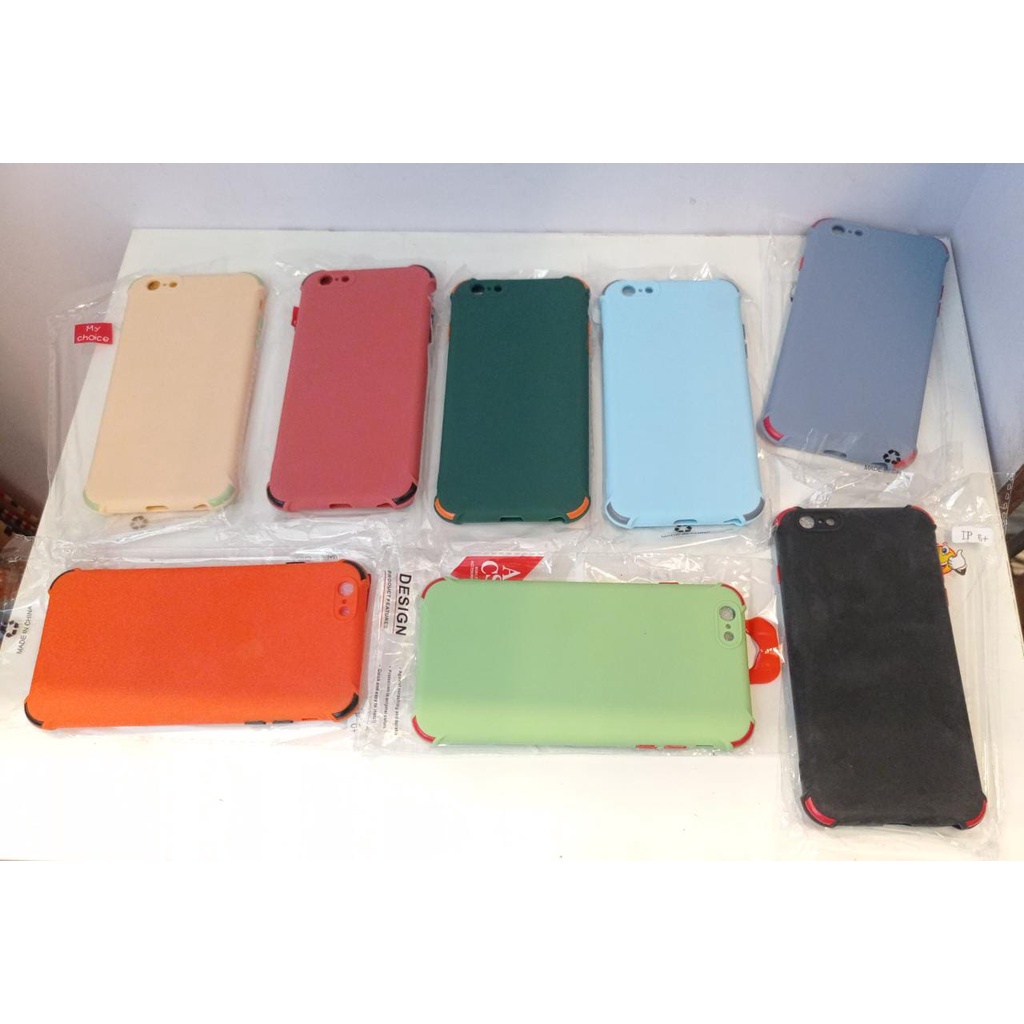 softcase ip 6 plus case aurora case my choice case full motif case new macaron case black mate