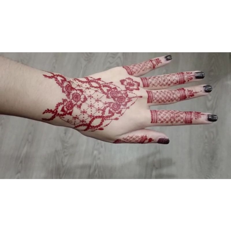 HENNA INSTAN MAROON MEWAH