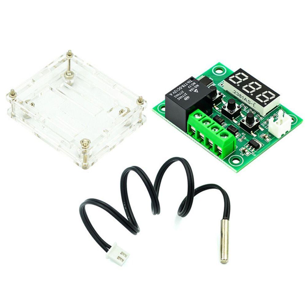 POPULAR Populer Digital Temperature Controller Instrumen Kontrol Profesional 10A Relay Thermostat Module