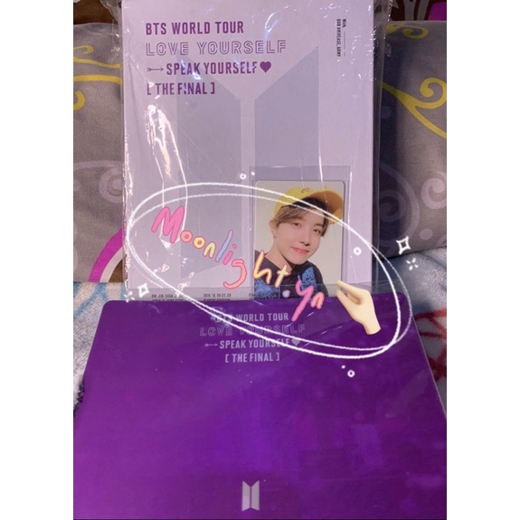 

ALBUM BTS WOULD TOUR LOVE YOURSELF-SPEAK YOURSELF (THE FINAL) UNSALTED