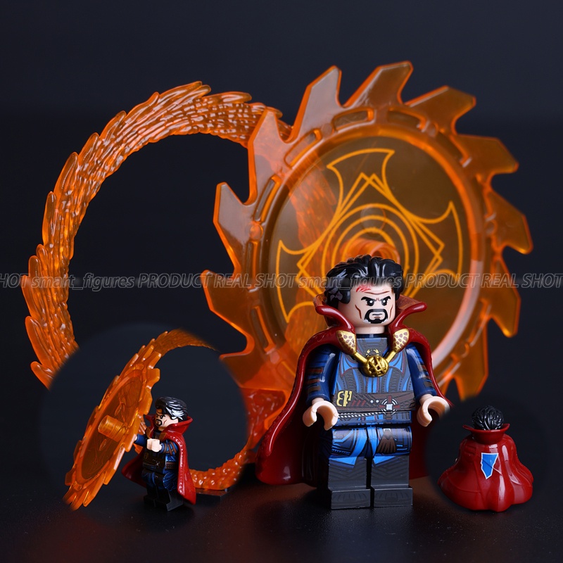 Minifigures Defender Doctor Strange Multiverse Wong Master Mordo Scarlet Witch Zombie Aneh Mini Figure Mainan Hadiah