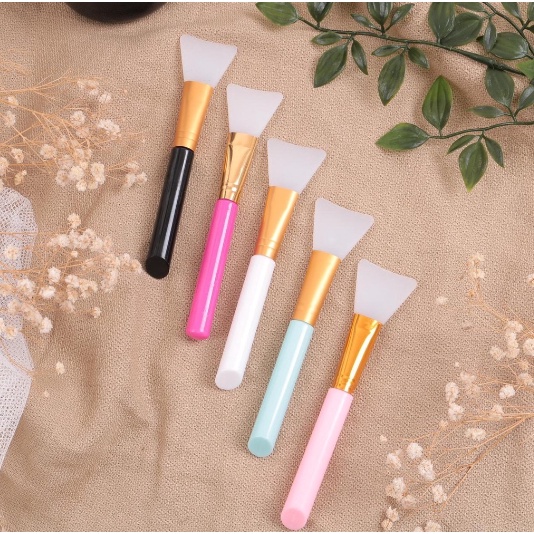 ❤ IJN ❤ KUAS MASKER SILIKON / SILICONE BRUSH FOR FACE MASK - KUAS SILICON TREND TERBARU