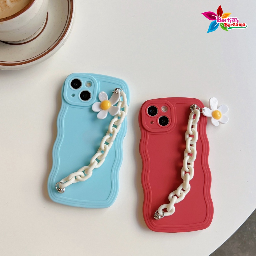 SOFTCASE WAVY WAVE GELOMBANG WARNA RANTAI FOR INFINIX HOT 12 PLAY 12I 20 20I 20S NOTE 12 BB7508