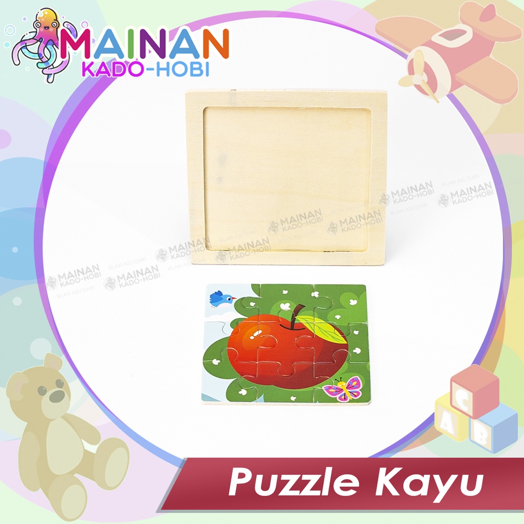 MAINAN EDUKASI ANAK PUZZLE JIGSAW 3 DIMENSI MONTESSORI TOYS