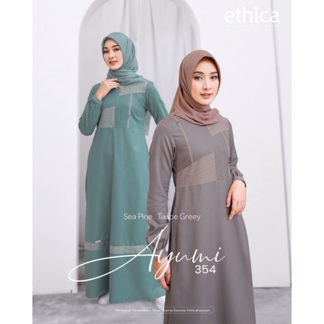 ETHICA AYUMI 354 (SEA PINE, TAUPE GREY)