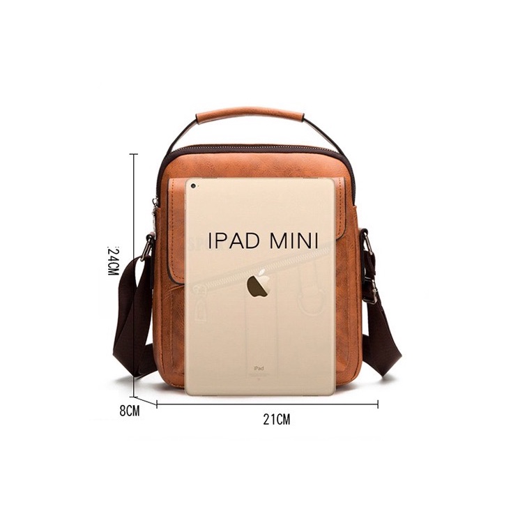 IMPOR JEEP 1108 TAS SELEMPANG / BAHU TALI PANJANG MUAT IPAD MINI BANYAK RUANG