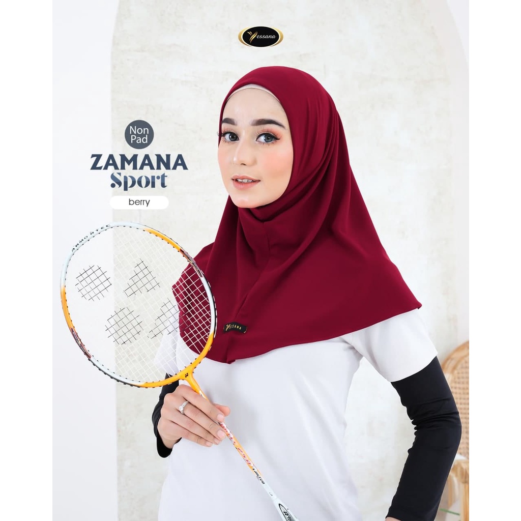 ZAMANA HIJAB SPORT Jersey Arsy by Yessana