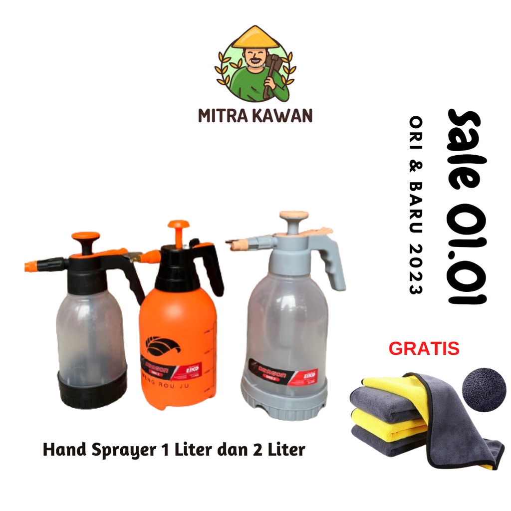 Hand Sprayer 2 Liter Semprotan Air Tanaman Burung Dragon