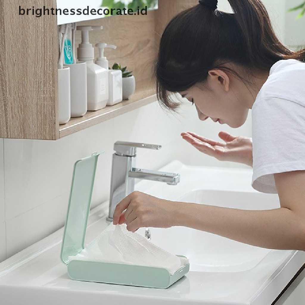 [Birth] Portable Mask Case Masker Wajah Folder Aman Polusi Disposable Mask Box Organizer [ID]