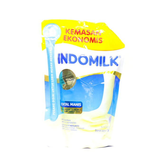 

Kental-Manis- Indomilk Skm Pouch 560 Gr -Manis-Kental