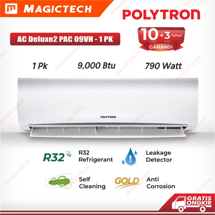AC POLYTRON 1 PK DELUXE 2 PAC 09VH R32 790W