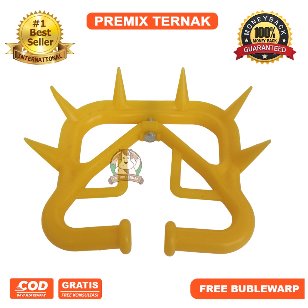 Alat Penyapih Anak Sapi Kerbau Kuda - Calf Weaner Nose Ring - Alat penyapih pedet - Premix Ternak