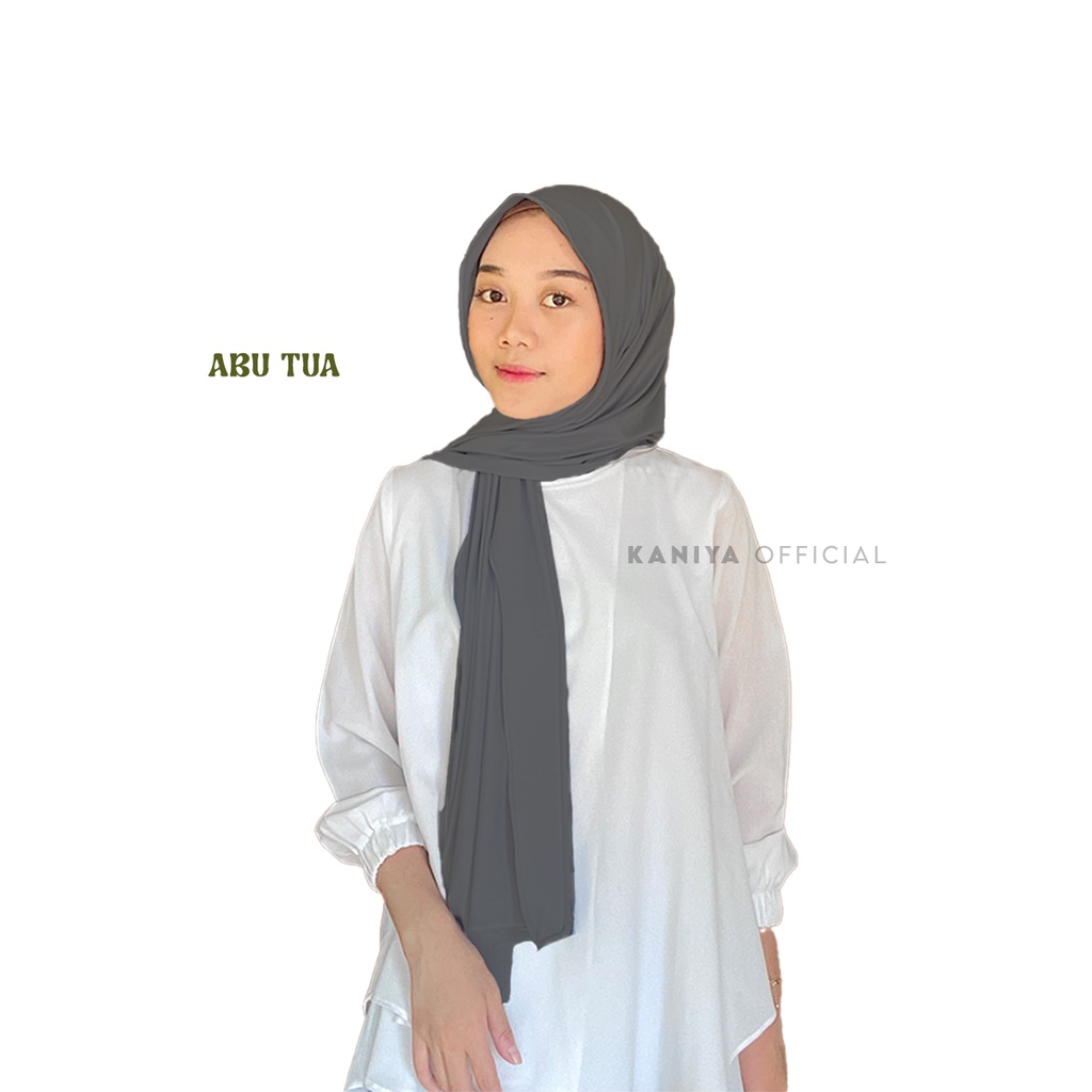 Kaniya Official - Pashmina Kaos Jersey / Pashmina Jersey-P Jersey Abu TUA