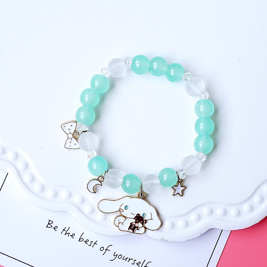 Gelang Pearl Anak Premium Melody Pink Kado Cewek Peremuan Cinnamoroll