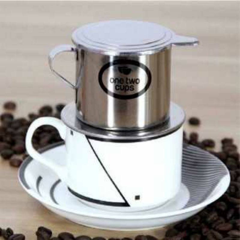 Filter Saringan Kopi Vietnam Coffee Drip Pot One Two Cups