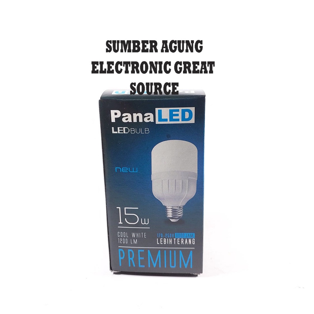 Lampu Panaled 15W Pana LED Lebih Terang 170V hingga 250V 1200LM