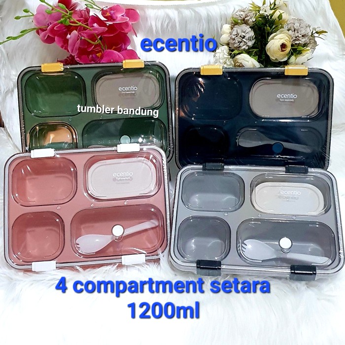 Lunch Box Lunch Box Ecentio Tempat Makan Ecentio Esentio Bekal Anak Bandung
