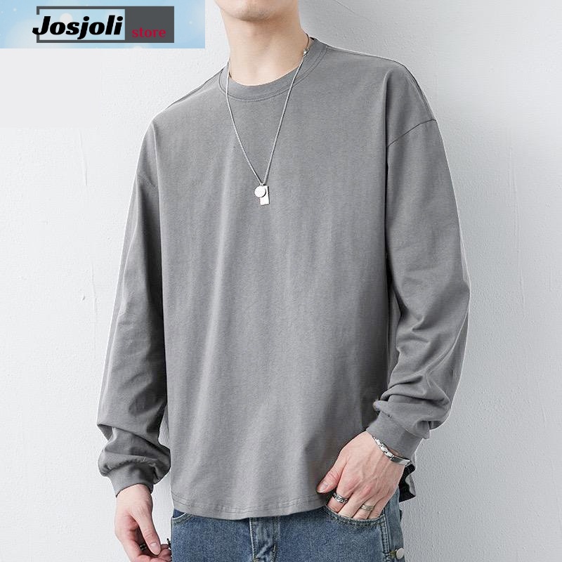 JOSJOLI_STORE/Baju Sweater Resus/Atasan Pria Dewasa Lengan Panjang/L XL XXL