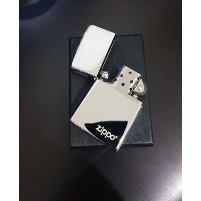 Zippo Silver Ice K0Rex Zippo Silver Premium Grade Ori Bonus Box