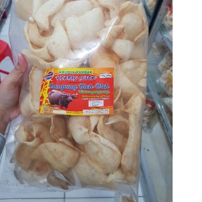 

Limited | TD4 | KERUPUK RAMBAK KERBAU SUPER 250 GRAM KHAS TULUNGAGUNG