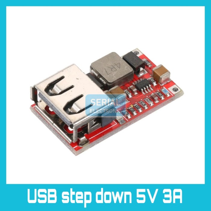 Step down DC 12V to 5V output USB 3A