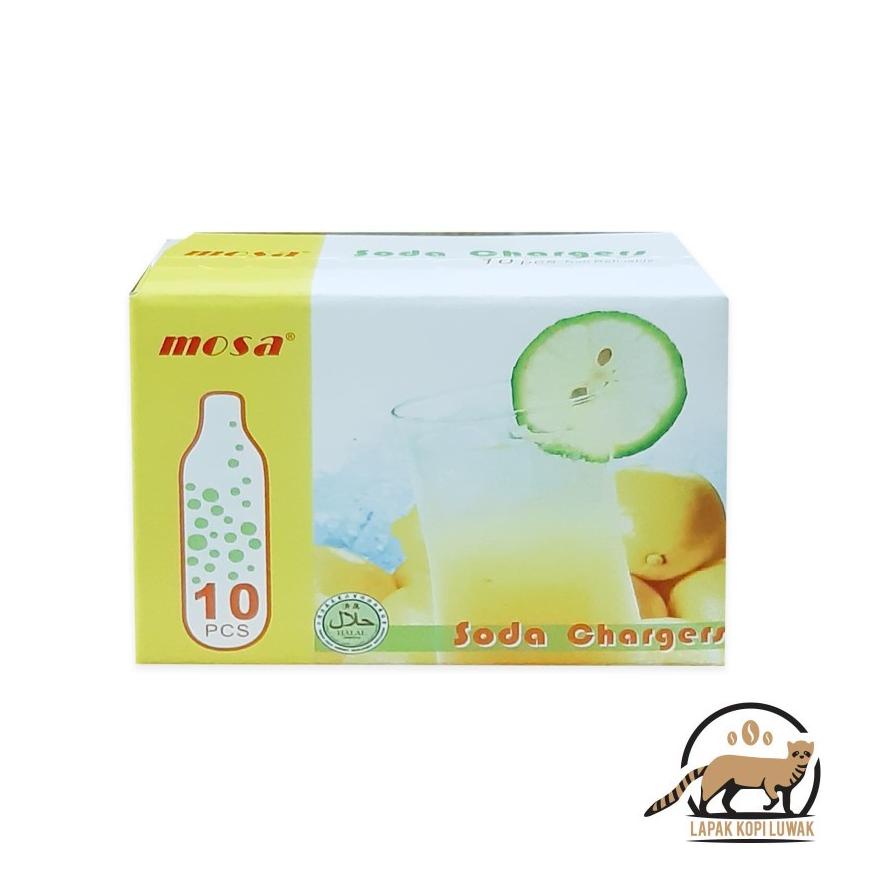 

☛ Tampil fashionable Mosa Soda charger Extra Bonus