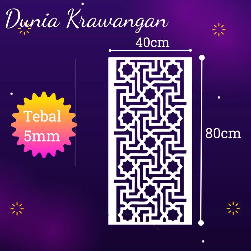 KRAWANGAN PVC FOAM BOARD / CUTTING PVC FOAM BOARD DK-79