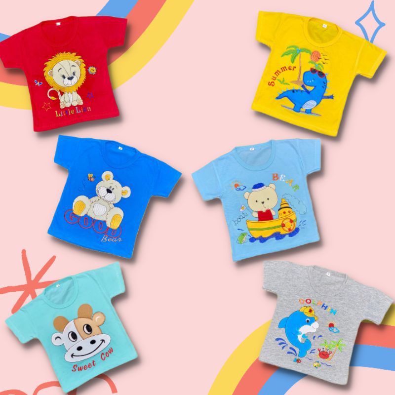 KAOS ANAK UNISEX/ BAJU ANAK LAKI LAKI DAN PEREMPUAN