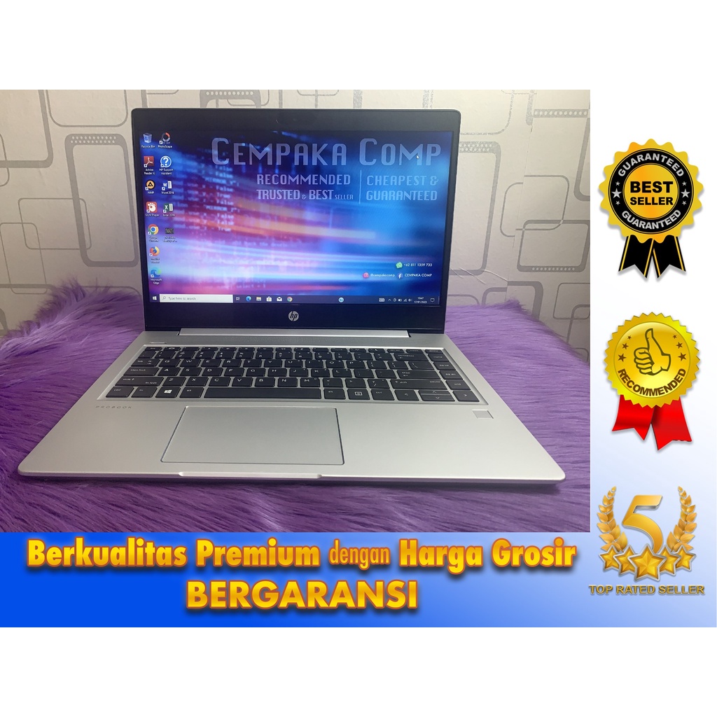 HP ProBook 440 G7 Core i5-10210U 8GB SSD 512GB Garansi Resmi