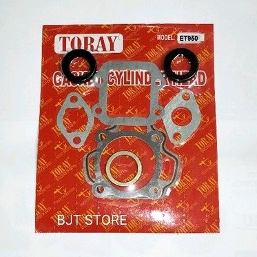 Gasket Set/Packing Set+Oil Seal Mesin Genset 2Tak ET 950/ET 1000 Watt