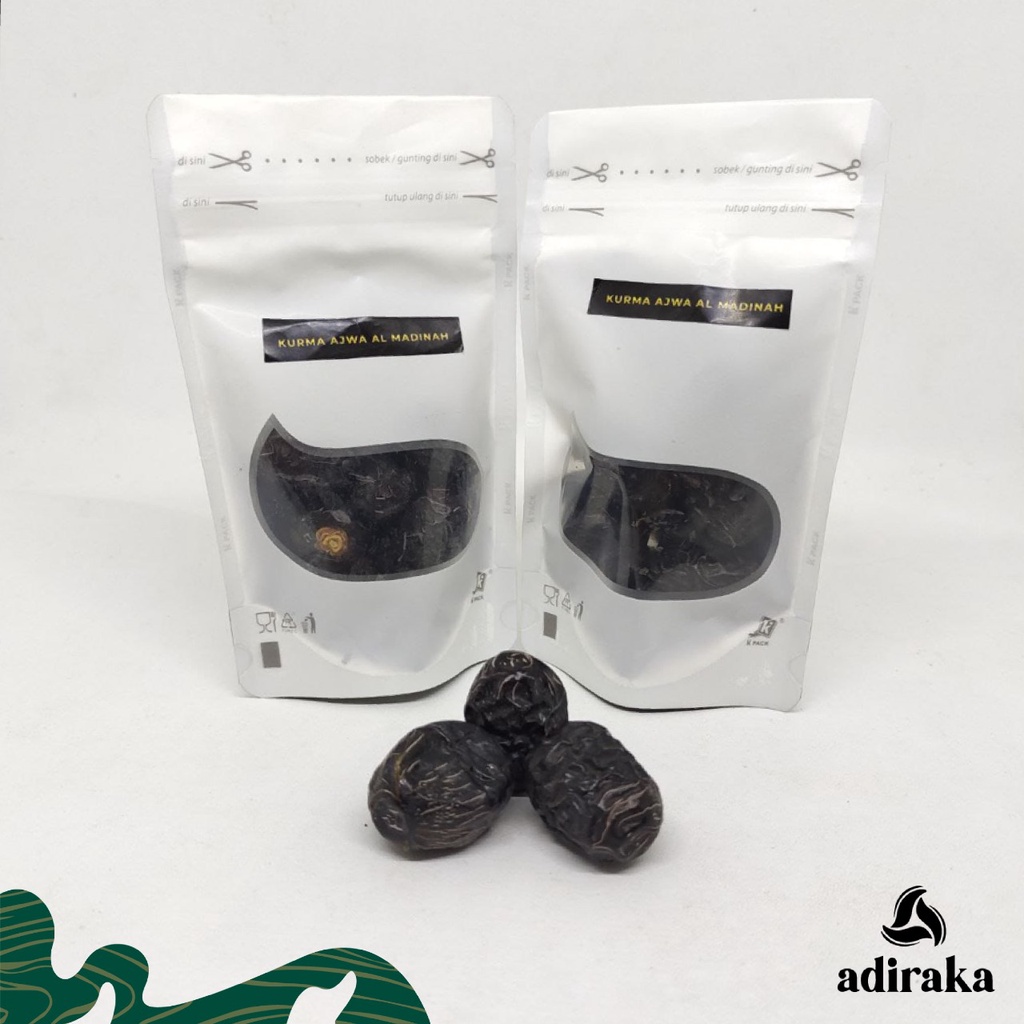 

KURMA AJWA 7 BUTIR Premium / Kurma Nabi Asli Madinah Grade A Grade First / Kurma Sunnah Ajwa Premium Puasa Ramadhan Lebaran - AYW