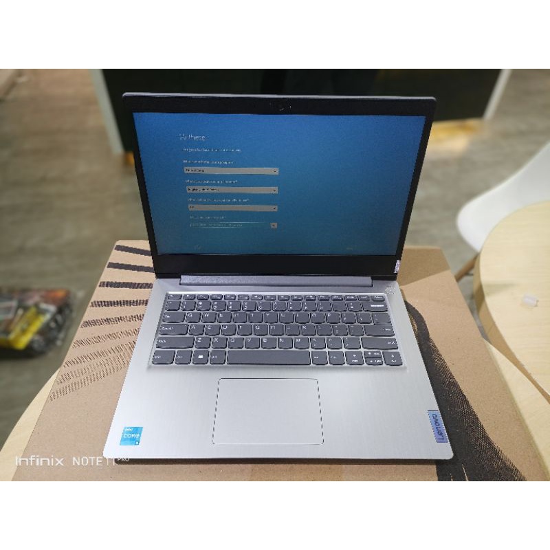 Laptop New LENOVO IDEAPAD SLIM 3I 14 INTEL I3 1115G4 12GB 512GB 14FHD WIN11HOME GREY