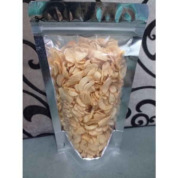 

Bawang Putih Goreng 100 gram kemasan pouch