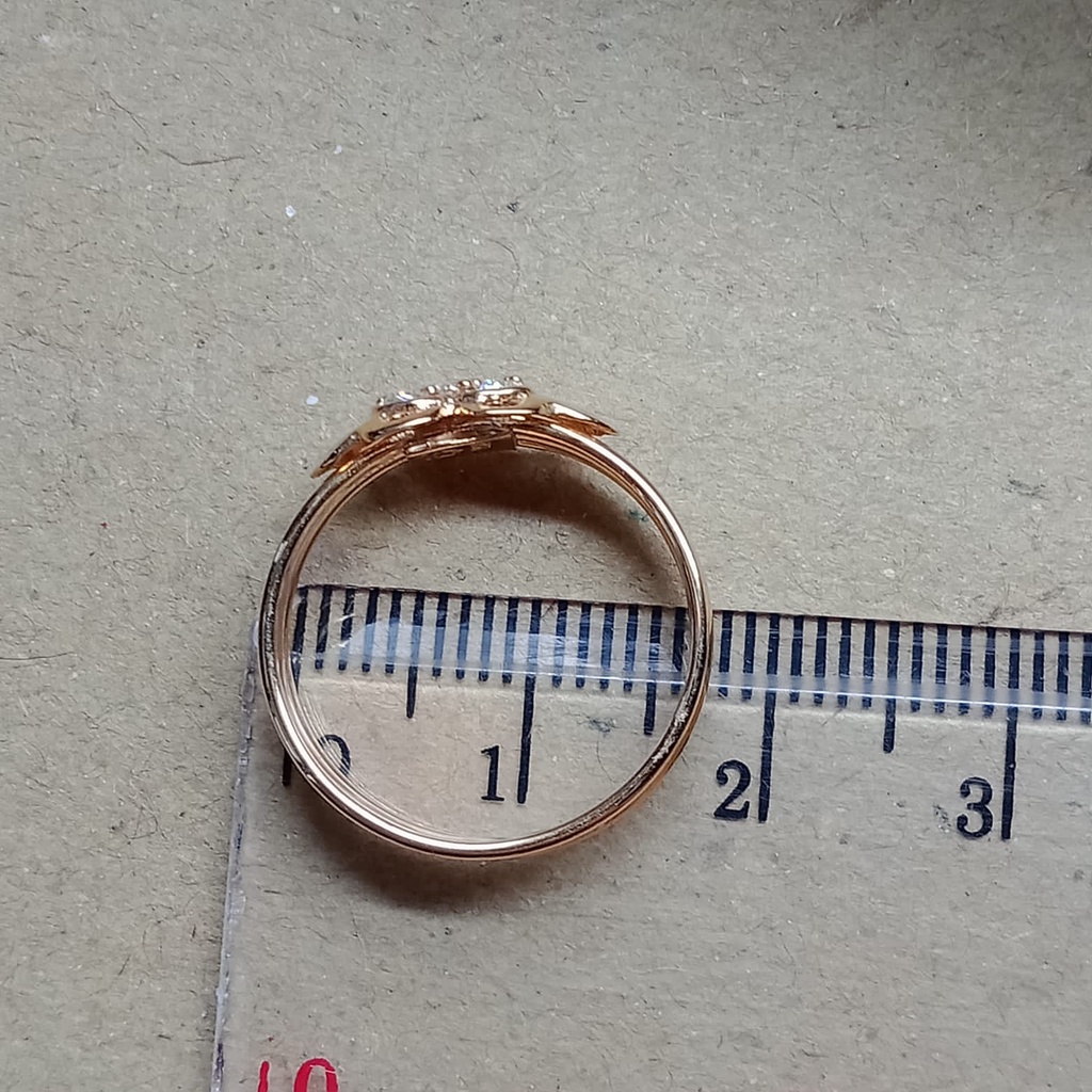 Cincin emas 17K - 1.55  gr kadar 750 - 3941