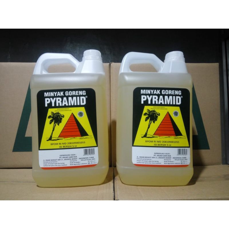 

Minyak Goreng Kelapa Pyramid 5 Liter