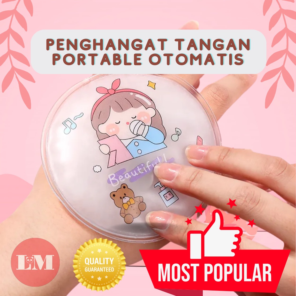 

[CUCI GUDANG] Penghangat Tangan Portable Otomatis - Kompres Portable Reusable Gel Penghangat