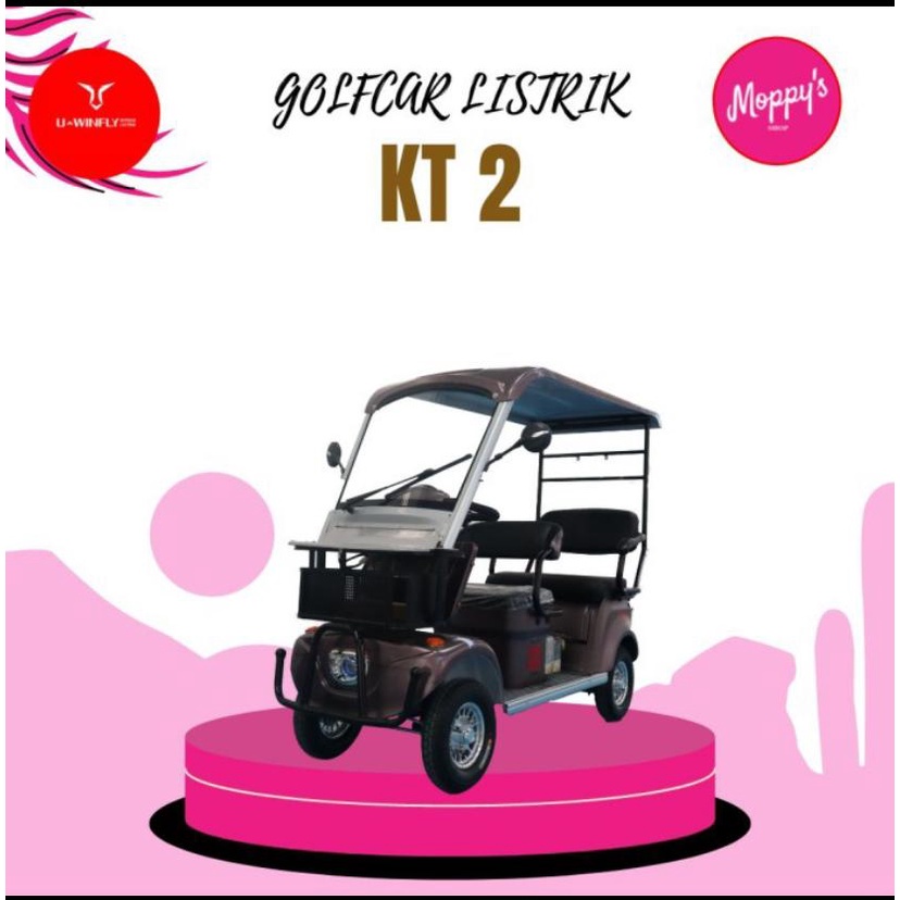SEPEDA LISTRIK GOLF CAR MOTOR LISTRIK KT2 KT 2 UWINFLY