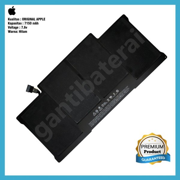 Baterai Macbook Air 13 A1466 (A1496)