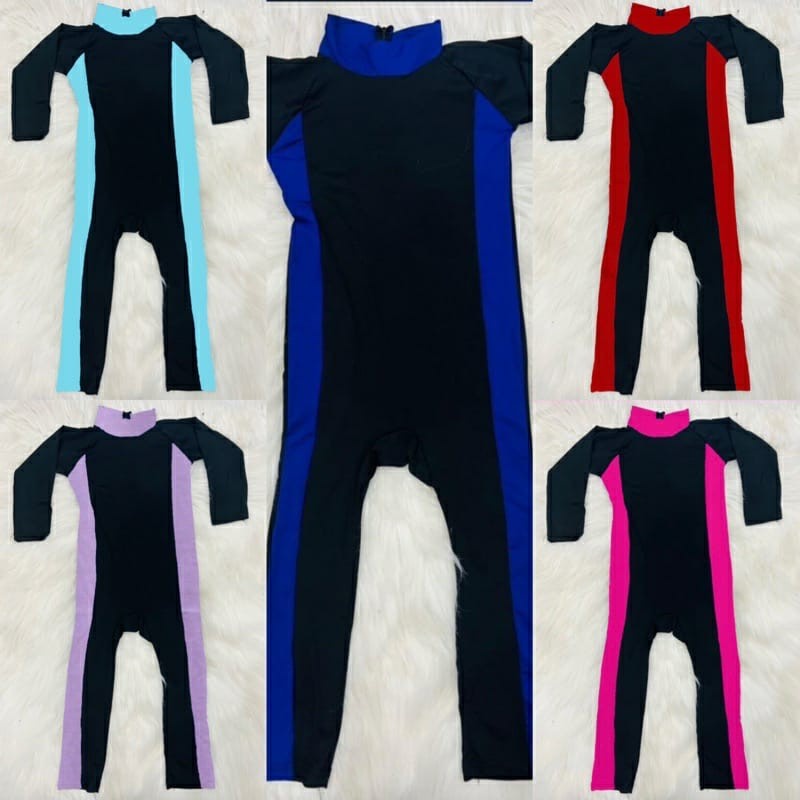 Baju Renang Diving Anak Laki laki Perempuan Polos Setelan Panjang bagusss