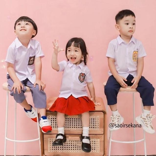 baju seragam sekolah SD SMP SMA bayi batita balita anak laki-laki