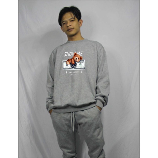 Crewneck Basic Sweater Sablon Original NVR Clothing 04